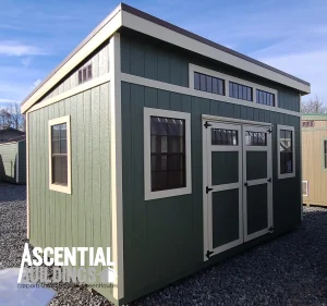 10 x 16 Modern Shed (High Wall)