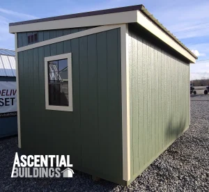 10 x 16 Modern Shed (High Wall) - Image 2