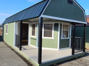 12 x 32 Deluxe Porch Lofted Barn