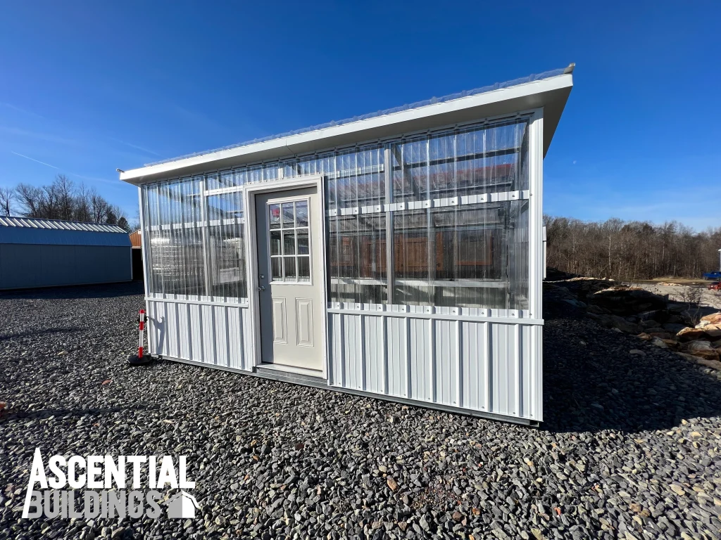 Ascential Buildings - Metal Greenhouses VS Plastic Greenhouses