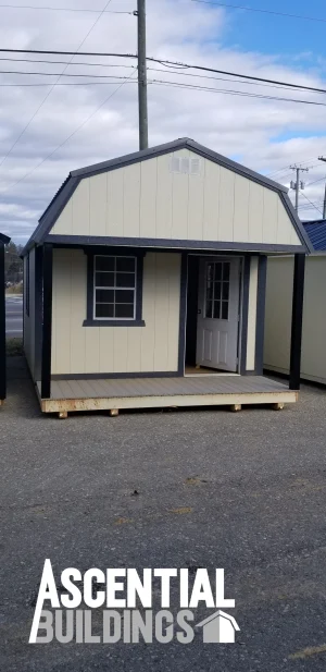 12 x 20 Lofted Barn (Porch Model)