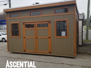 10 x 16 Modern Shed (High Wall)