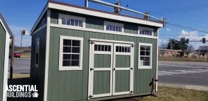 10 x 16 Modern Shed (High Wall)