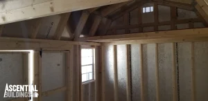 10 x 16 Lofted Barn (Low Wall) - Image 3