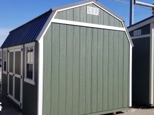 10 x 16 Lofted Barn (Low Wall)