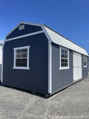 12 x 24 Lofted Barn (Low Wall)