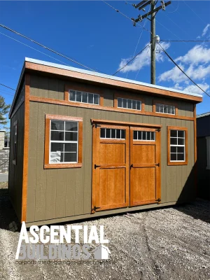 10 x 16 Modern Shed