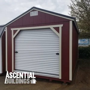 12 x 20 A-Frame (High Wall) End Garage