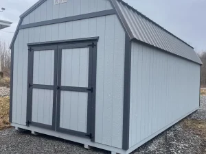 12 x 24 Lofted Barn (Low Wall)