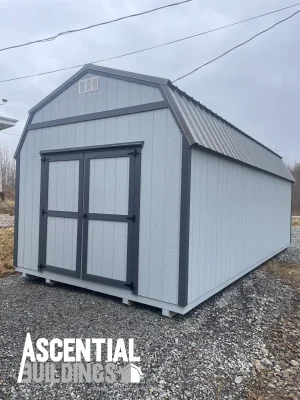 12 x 24 Lofted Barn (Low Wall)