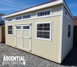 12 x 20 Modern Shed (High Wall)