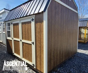 10 x 12 Lofted Barn (Low Wall)