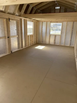 12 x 24 Lofted Barn (Low Wall) - Image 2