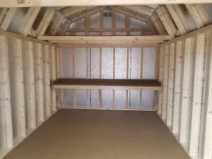 10 x 16 Low Wall Lofted Barn - Image 2