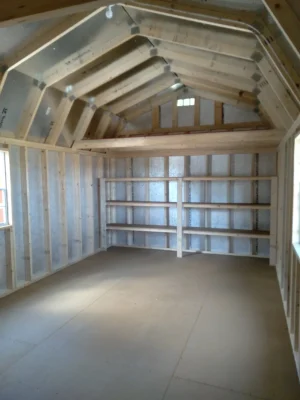 12 x 20 Lofted Barn (Low Wall) - Image 3