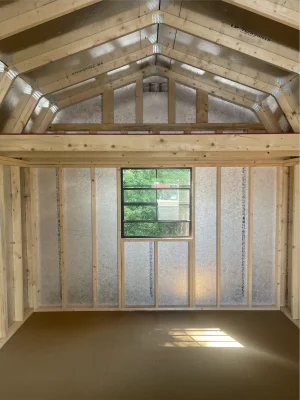 12 x 20 Lofted Barn (Low Wall) - Image 3