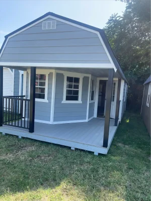 12 x 28 Lofted Barn (Low Wall)