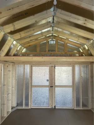 12 x 28 Lofted Barn (Low Wall) - Image 3