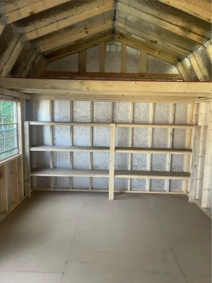 10 x 16 Lofted Barn (Low Wall) - Image 3