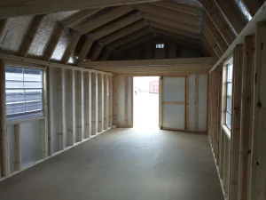 12 x 28 Lofted Barn (Low Wall) - Image 3