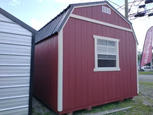 12 x 28 Lofted Barn (Low Wall) - Image 2