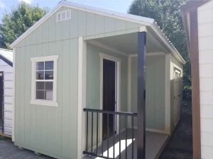 12 x 20 A-Frame (High Wall) Side Porch