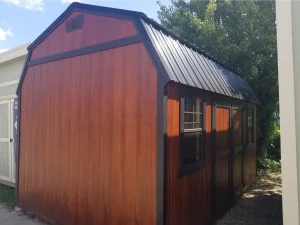 10 x 16 Lofted Shed (Low Wall Barn)