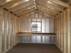 12 x 16 A-Frame (High Wall) Shed - Image 2