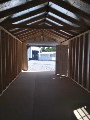 12 x 28 A-Frame (High Wall Shed) - Image 2