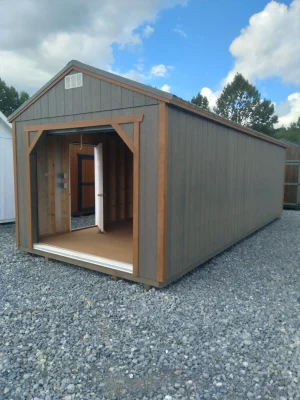 12 x 28 A-Frame Shed (High Wall)