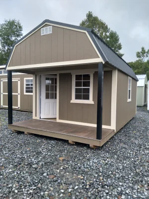 12 x 20 Lofted Barn (Low Wall)