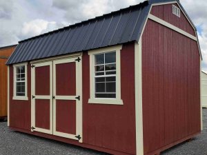 10 x 16 Lofted Barn (High Wall)