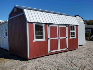 10 x 16 Lofted Barn (Low Wall)