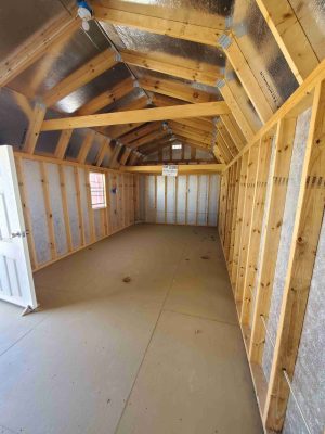 12 x 24 Lofted Barn (Low Wall) - Image 2