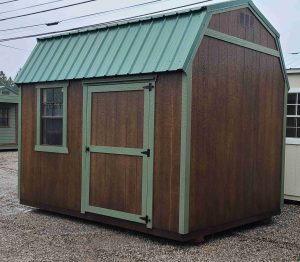 8 x 12 Lofted Barn (High Wall)