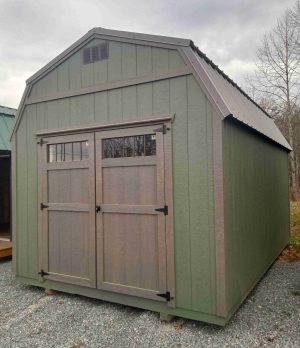 10 x 16 Lofted Barn (Low Wall)