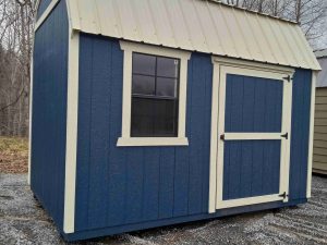 8 x 12 Lofted Barn (Low Wall)