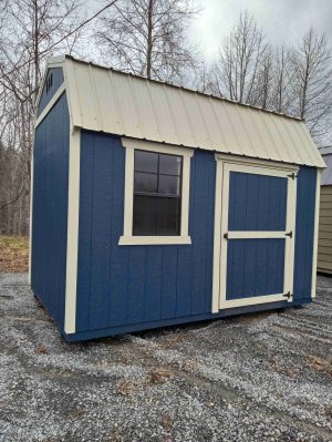 8 x 12 Lofted Barn (Low Wall)