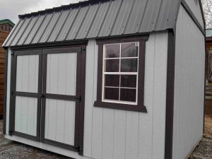 10 x 12 Lofted Barn (High Wall)