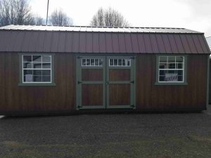 12 x 24 Lofted Barn (Low Wall)