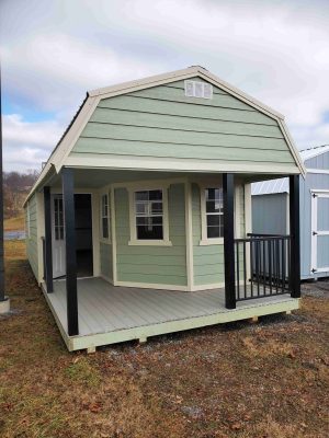 12 x 36 Lofted Barn (Low Wall)