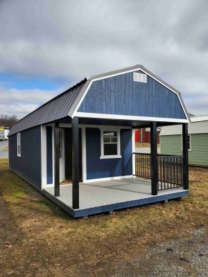 12 x 36 Lofted Barn (Low Wall)