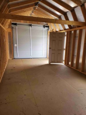 12 x 24 Lofted Barn (Low Wall) - Lewisburg, WV - Image 2