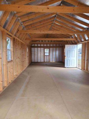 14 x 40 Lofted Barn (Low Wall) - Image 2