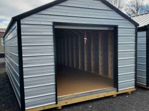 12 x 24 Value Metal Shed (Low Wall)