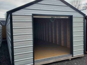 12 x 36 Value Metal Shed (Low Wall)