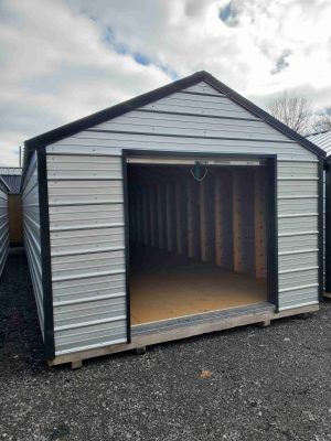 12 x 36 Value Metal Shed (Low Wall)