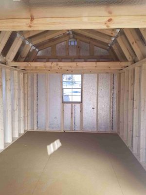 10 x 16 Lofted Barn (High Wall) - Image 2