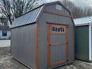 8 x 12 Lofted Barn (Low Wall)