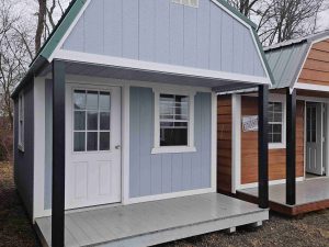 10 x 16 Lofted Barn (Low Wall)